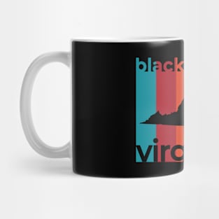 Blacksburg Virginia Retro Mug